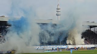 12 VfL Bochum  SC Freiburg 10032024 Choreo  Pyrointro und etwas Support der Ostkurve [upl. by Notnel988]