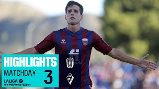 Resumen de CD Eldense vs SD Eibar 21 [upl. by Idzik]