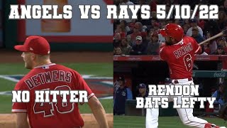 Detmers No Hitter and Rendon Bats Lefty  Angels vs Rays 51022 Recap [upl. by Evalyn]