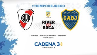 RIVER PLATE vs BOCA JUNIORS  COPA DE LA LIGA  Fecha 7  CADENA 3 ARGENTINA [upl. by Orlosky453]