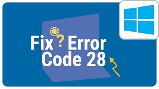 Top 3 Methods to Fix  Code 28 Error  Solved in Windows Device Manager [upl. by Aicsila]