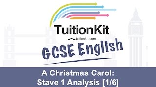 A Christmas Carol Stave 1 Analysis 16 English Literature [upl. by Paff370]