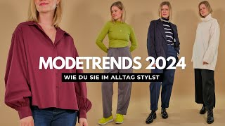 Modetrends 2024 HerbstWinter amp wie man sie im Alltag stylt [upl. by Ashbey111]