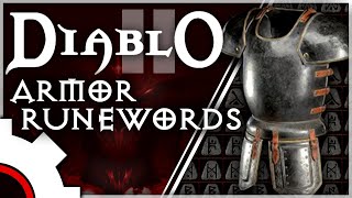 The Essential Guide to Armor Runewords in Diablo 2 Resurrected [upl. by Aicatsan872]