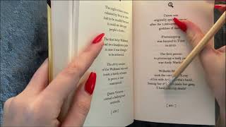 ASMR  Super Relaxing Book Reading 2024 Facts  Clicky Whispers PT5 [upl. by Kashden844]