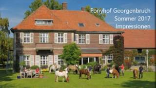 Sommerferien 2017 auf dem Ponyhof Georgenbruch [upl. by Yssirhc]