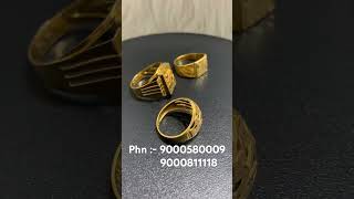 Currently popular mens finger rings narajahmundry anandijewellers goldaccessories men style [upl. by Meggy]