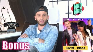 Ridsa  « Je ne chante pas en Playback mais sur le Mad Mag on a coupé mon micro » [upl. by Eanyl165]