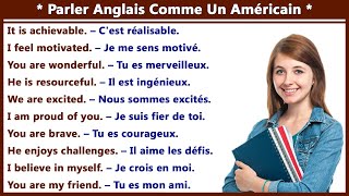 Les Phrases Pour Parler Anglais Comme Un Américain [upl. by Anirdua811]