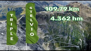 Bormio Day 4 TRIPLE STELVIO [upl. by Atinrahs346]