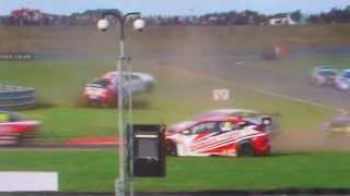 MASSIVE JASON PLATO CRASH SNETTERTON [upl. by Enymsaj520]