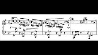 Schoenberg  Three Piano Pieces No 1 with sheet music [upl. by Winchester]