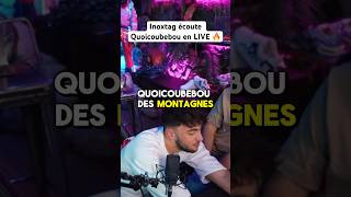 Inoxtag écoute Quoicoubebou en Live  🔥 inoxtag kaizen fyp live france [upl. by Larret]