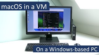 Run macOS Sonoma in a VM on a Windows PC [upl. by Hewe]