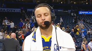 Stephen Curry Cant Believe Klay Thompson Is Returning Against Warriors With Mavs amp Gets Emotional [upl. by Yevi]