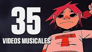 RANKEANDO CADA VIDEO MUSICAL DE GORILLAZ [upl. by Arikihs]