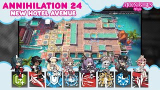 Arknights Annihilation 24  New Hotel Avenue [upl. by Shultz]