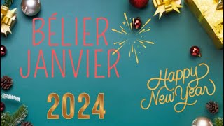 BÉLIER 🥳JANVIER 2024 ATTENTION  Vous recevez des signes 🪐 [upl. by Kendre]