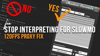 STOP Interpreting for Proxies  120 FPS Proxy FIX  Premiere Pro Tutorial [upl. by Yaja]