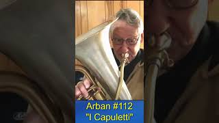 Euphonium Tonguing Arban 112  quotI Capulettiquot  Demonstration of TK in Triple Tonguing music [upl. by Warton]