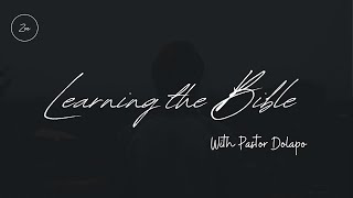 Learning the Bible Part 9  Pst Dolapo Lawal [upl. by Bonnee868]