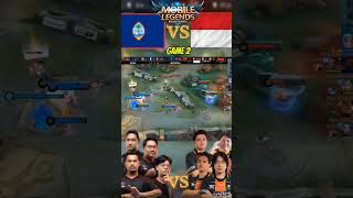 GUAM VS INDONESIA GAME2 IESF WEC2024 mobilelegends [upl. by Llewoh]