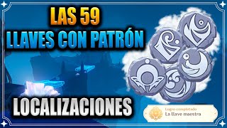 Las 59 UBICACIONES de las Llaves con Patrón Genshin Impact 24 Enkanomiya [upl. by Liatnahs]