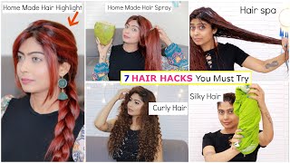 7 New Life Saving HAIR HACKS You Must Try  Rinkal Soni [upl. by Issak638]