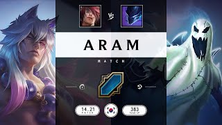 ARAM Match Super Sett vs Super Nocturne  KR server Patch 1421 [upl. by Ephrem207]