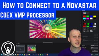 How to Connect to a Novastar COEX VMP Processor Using the KU20 [upl. by Sezen]