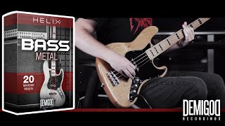 Metal Bass  PRESETS  Line 6 Helix [upl. by Neill485]