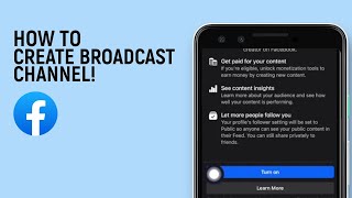 How To Create Broadcast Channel On Facebook Messenger Newest Update easy [upl. by Neerual]