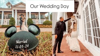 Our Wedding Day at Luxmore Grande Estate  Ceremony Reception and DISNEY Surprises [upl. by Nyliak]