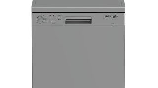 Voltas Beko 14 Place Settings Dishwasher DF14S3 Silver [upl. by Arundel]