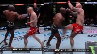 Khalil Rountree knocks out Anthony Smith in R3 [upl. by Amelia915]