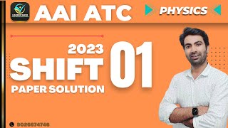 AAI ATC EXAM  SHIFT 1  PHYSICS  SOLUTION  CAREER WAVE [upl. by Murry]