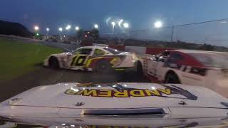 72024  ROOF CAM  Stephen Donahue 2VT at Riverside Speedway Randy Hand Memorial 100  P2 [upl. by Sorazal233]