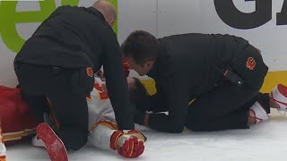 Flames Go After JT Miller For Hit On Kevin Rooney [upl. by Alhak282]