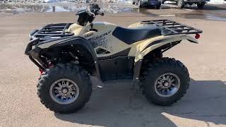 2023 Yamaha Grizzly 700 EPS XTR Edition with a Moose Utilities front bumper and factory stock tires [upl. by Izawa550]