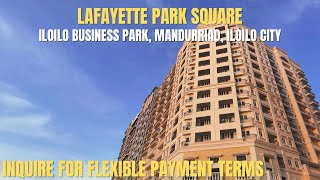 LAFAYETTE PARK SQUARE  Condo Tour  Own a Property at 5 Downpayment  Iloilo Business Park Iloilo [upl. by Anedal]