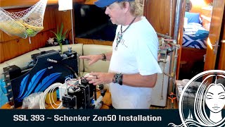 SSL 393  Schenker Zen50 Watermaker  Overview and Installation  Part 1 [upl. by Noslen]