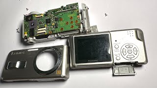 Panasonic Lumix DMC LS3 Disassembly [upl. by Dace]