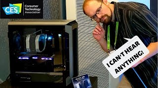 A Silent Case with Great Airflow  Phanteks at CES 2019 [upl. by Ojyram]