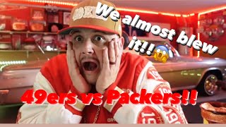 49ers vs Packers WHAT A GAME [upl. by Akimet]