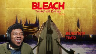 HEAD CAPTAIN SHUNSUIS BANKAI  Bleach TYBW Episode 35 Reaction [upl. by Anitnatsnoc]