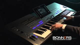 Yamaha Tyros 5 Demo  James Bond Performance Amazing [upl. by Elyag]