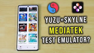 Test SUYU YUZU Skyline Emulator Nintendo Switch Infinix GT 20 Pro  Mediatek Main Emulator  Yakin [upl. by Marlyn57]