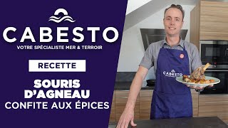 Recette  Souris d’agneau confites aux épices [upl. by Lilak]