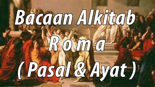 Alkitab Suara  Kitab Roma Full HD pasal amp ayat [upl. by Fritz]