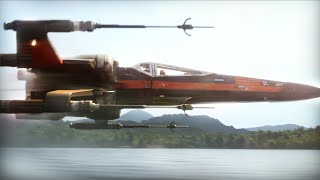 The Arrival Of The Resistance  4K Ultra HD  Star Wars The Force Awakens [upl. by Euqilegna]